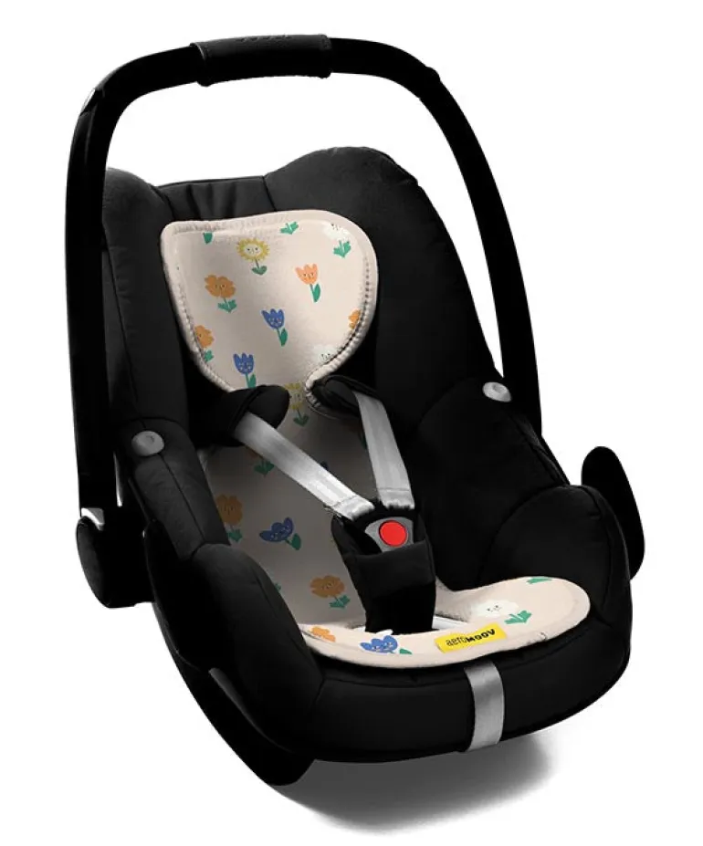 AeroMoov AirLayer Forra 3D para Cadeira Auto (Grupo 0) - Flowers