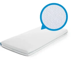AeroSleep Lençol Ajustável 60x110cm (Cama de viagem Aeromoov) - Branco