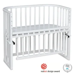 Babybay Cama Co-Sleep Maxi Comfort Plus - lacado branco