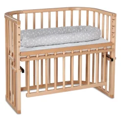 Babybay Cama Co-Sleep Maxi Comfort Plus - lacado natural