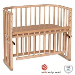Babybay Cama Co-Sleep Maxi Comfort Plus - lacado natural