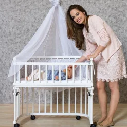 Babybay Cama Co-Sleep Original - lacado branco