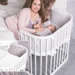 Babybay Cama Co-Sleep Original - lacado branco