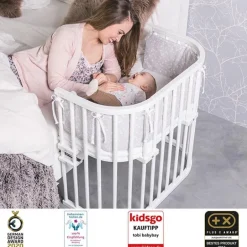Babybay Cama Co-Sleep Original - lacado branco
