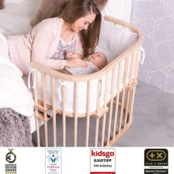 Babybay Cama Co-Sleep Original - lacado natural
