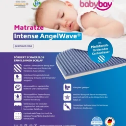 Babybay Colchão Intense AngelWave® para modelo Maxi, Boxspring e Comfort Plus