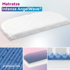 Babybay Colchão Intense AngelWave® para modelo Original