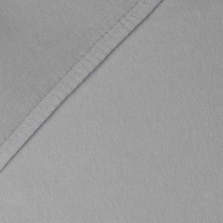 Babybay 2 Lençóis Ajustáveis Jersey Deluxe para Maxi, Midi, Boxspring, Comfort e Comfort Plus - cinza