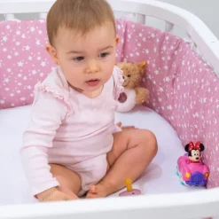 Babybay Lençol Ajustável Jersey Deluxe Algodão Orgânico para modelo Original - branco