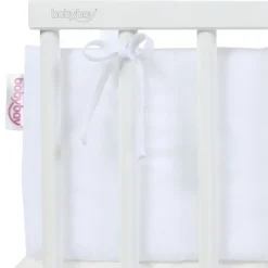 Babybay Protetor de Grades Algodão Orgânico para modelo Original - branco