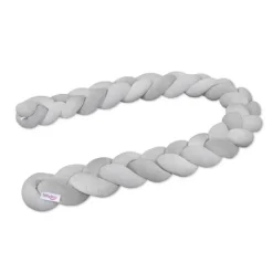 Babybay Rolo Trançado para todos os modelos - cinza claro mesclado
