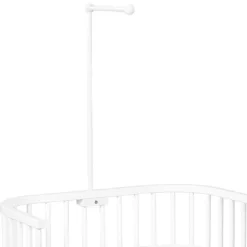 Babybay Suporte para Mobile para todos os modelos c/ barras redondas - lacado branco