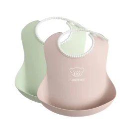 BabyBjorn Babete (2 und.) - Verde Pastel/Rosa pastel