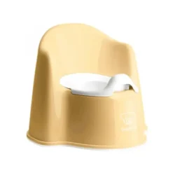 BabyBjorn Bacio Cadeira - Amarillo Pastel/Blanco