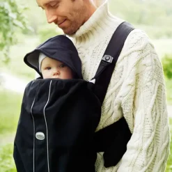 BabyBjorn Capa para Mochila Porta Bebé - Negro