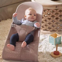 BabyBjorn Espreguiçadeira Bliss Mesh - Rosa Palo