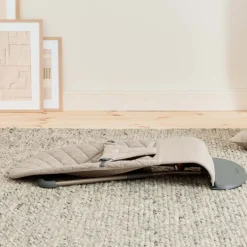 BabyBjorn Espreguiçadeira Bliss Woven Classic - Gris Arena