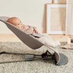 BabyBjorn Espreguiçadeira Bliss Woven Classic - Gris Arena
