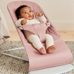 BabyBjorn Espreguiçadeira Bliss Woven Pétala - Rosa Palo