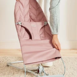 BabyBjorn Espreguiçadeira Bliss Woven Pétala - Rosa Palo