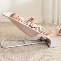 BabyBjorn Espreguiçadeira Bliss Woven Melange - Rosa Claro