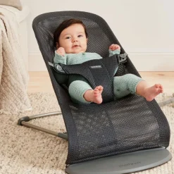 BabyBjorn Espreguiçadeira Bliss Mesh - Antracita