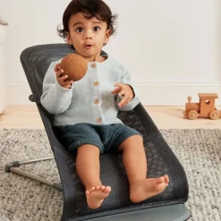 BabyBjorn Espreguiçadeira Bliss Mesh - Antracita