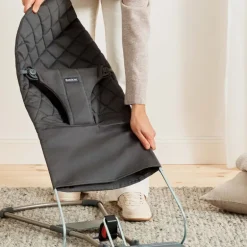 BabyBjorn Espreguiçadeira Bliss Woven Classic - Antracita