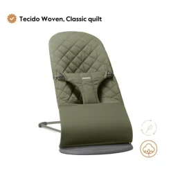 BabyBjorn Espreguiçadeira Bliss Woven Classic - Negro