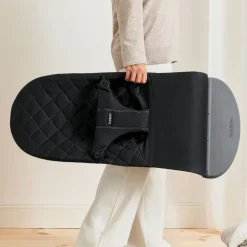 BabyBjorn Espreguiçadeira Bliss Woven Classic - Negro