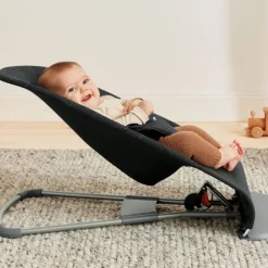 BabyBjorn Espreguiçadeira Bliss Woven Classic - Negro