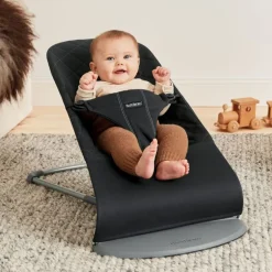 BabyBjorn Espreguiçadeira Bliss Woven Classic - Negro