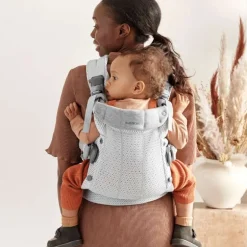 Babybjorn Mochila Porta Bebé Harmony - Plata Mesh