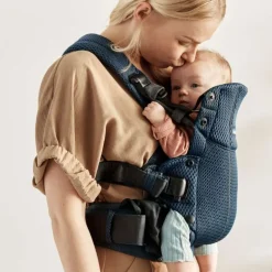 Babybjorn Mochila Porta Bebé Harmony - Azul Marino Mesh