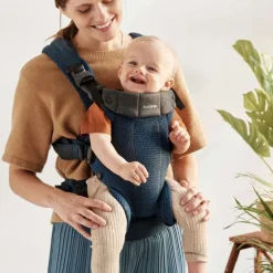 Babybjorn Mochila Porta Bebé Harmony - Azul Marino Mesh