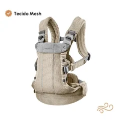 Babybjorn Mochila Porta Bebé Harmony - Creme Mesh