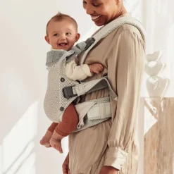 Babybjorn Mochila Porta Bebé Harmony - Creme Mesh