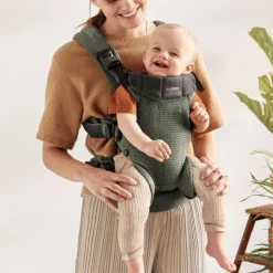 Babybjorn Mochila Porta Bebé Harmony Mesh - Verde Oscuro