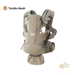 BabyBjorn Mochila Porta Bebé Move Mesh - Azul Marino