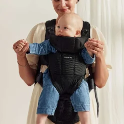 BabyBjorn Mochila Porta Bebé Move Mesh - Negro