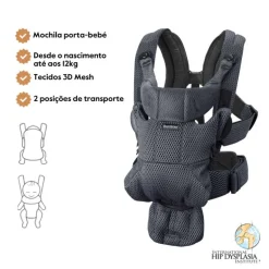 BabyBjorn Mochila Porta Bebé Move Mesh - Antracita