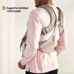 BabyBjorn Mochila Porta Bebé Move Mesh - Grey