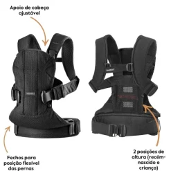 BabyBjorn Mochila Porta Bebé One Air - Azul marino
