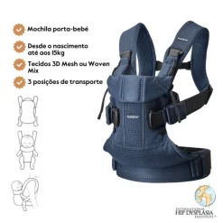 BabyBjorn Mochila Porta Bebé One Air - Azul marino