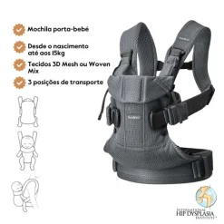 BabyBjorn Mochila Porta Bebé One Air - Antracita