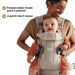 BabyBjorn Mochila Porta Bebé One Air - Negro