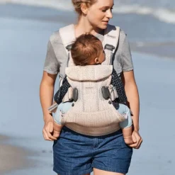 BabyBjorn Mochila Porta Bebé One Air - Rosa Perla