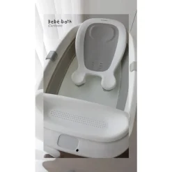 Bébécar Banheira Bebé Bath + Suporte - Cinza