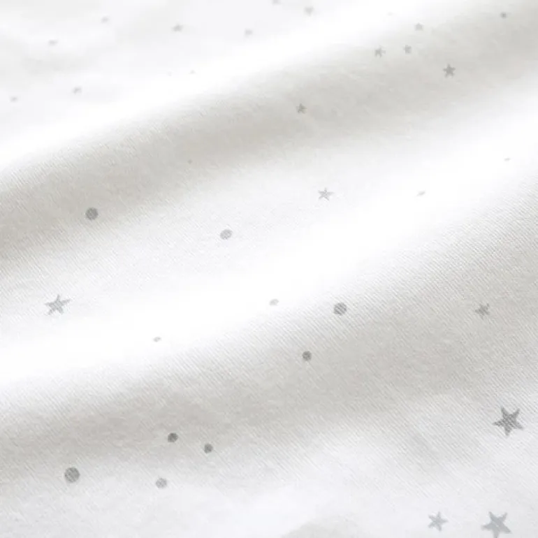 Bemini Lençol de Cama 70x140cm - Little stars print ecru