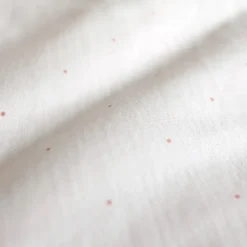 Bemini Lençol de Cama 70x140cm - Small dot print ecru